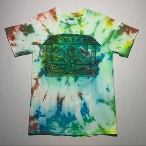 Tiki bar tie dye tee shirt